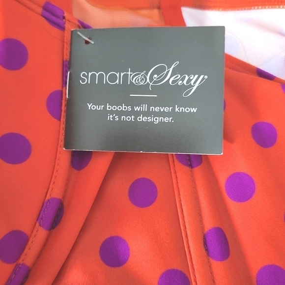 Smart & Sexy Long Lined Underwire Bikini Top 44D - Picture 6 of 6